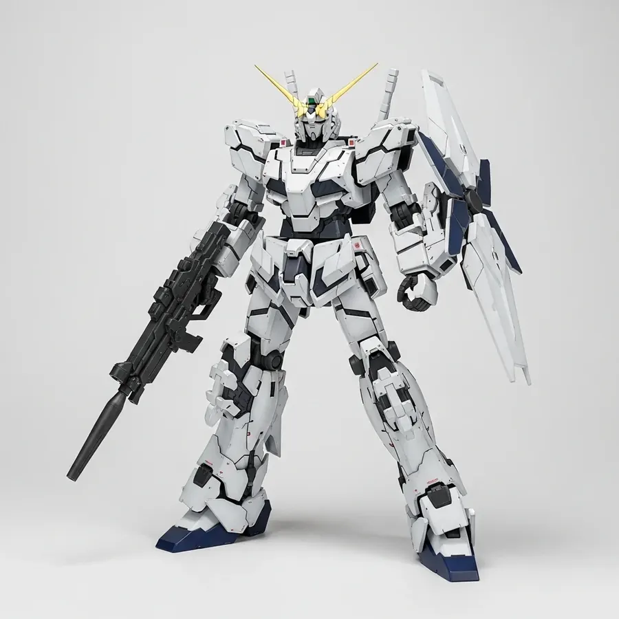 Bandai MG Unicorn Gundam model kit image 2
