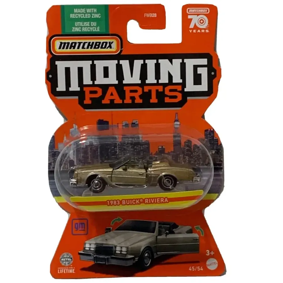 Matchbox Moving Parts die-cast vehicle