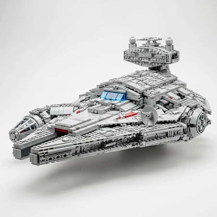 Mould King Star Wars spaceship block set image 2