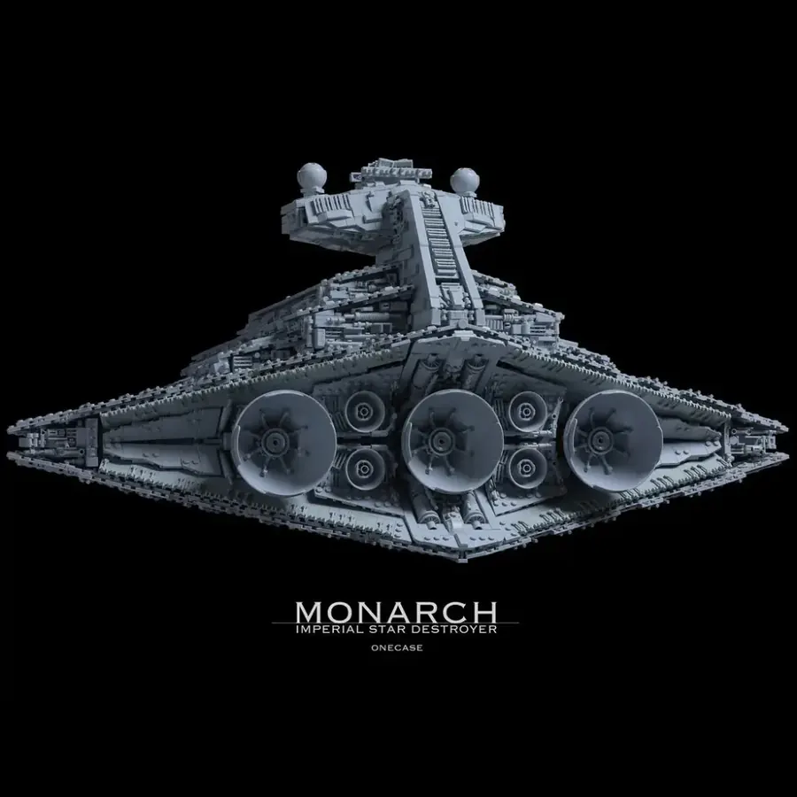 Mould King Star Wars spaceship block set image 3