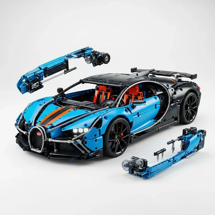 Mould King Technic supercar building set image 2