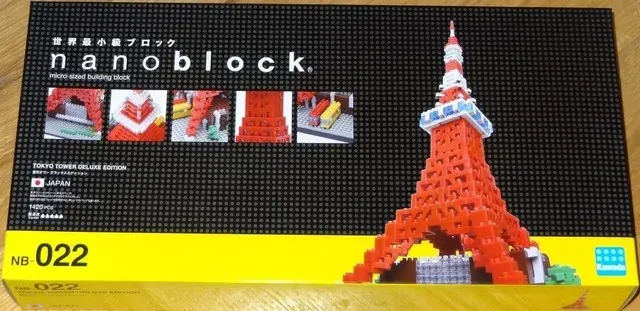 Nanoblock Tokyo Tower mini brick set