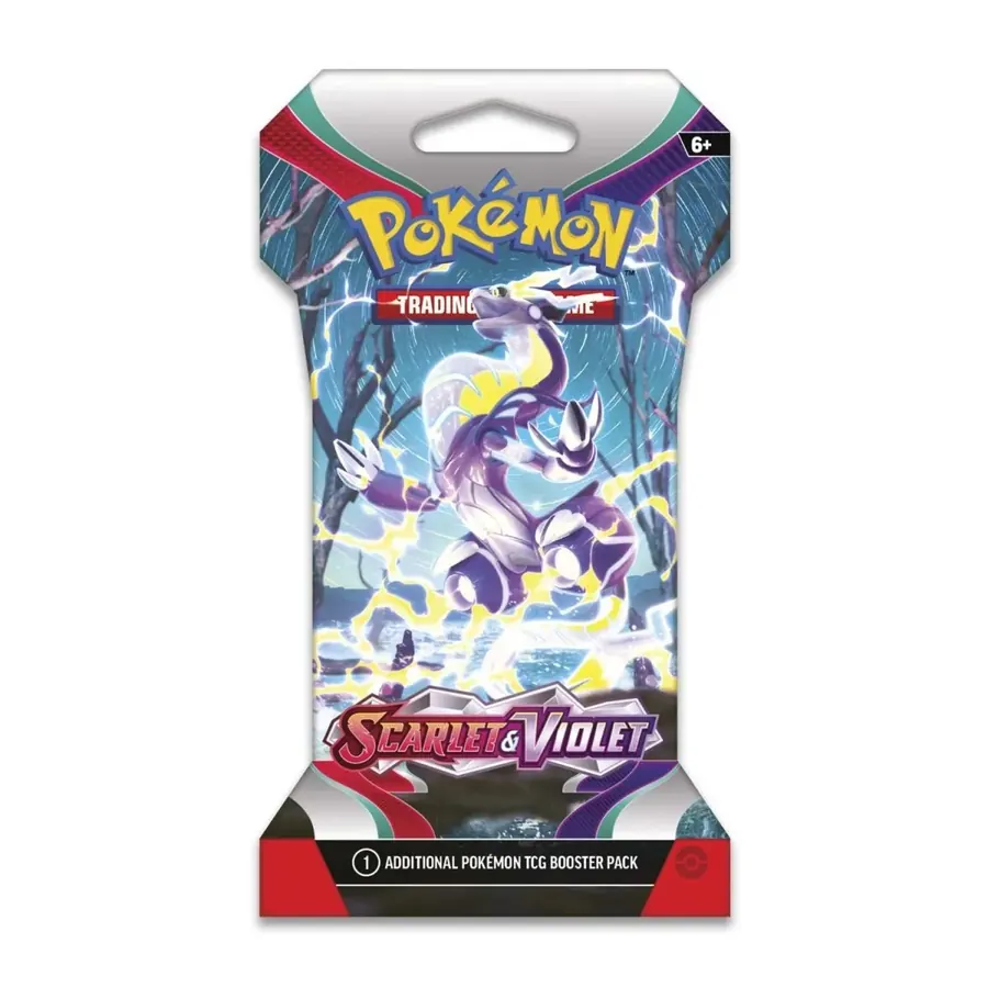 Pokemon Scarlet Violet booster pack cards