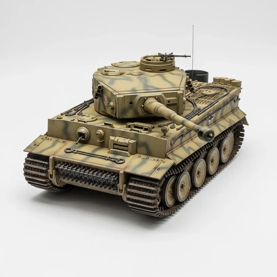 Tamiya 1/35 Tiger Tank model kit image 2