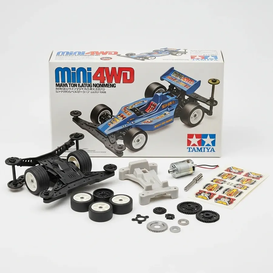 Tamiya Mini 4WD racing car kit image 2